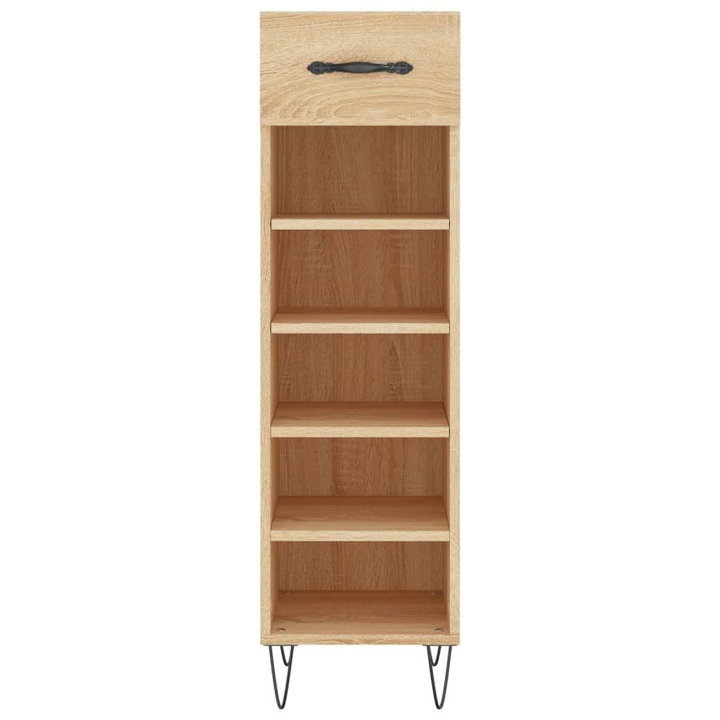 Sonoma-Eiche 30x35x105 Eiche Holzwerkstoff vidaXL Sonoma Kleiderschrank cm Schuhschrank (1-St)