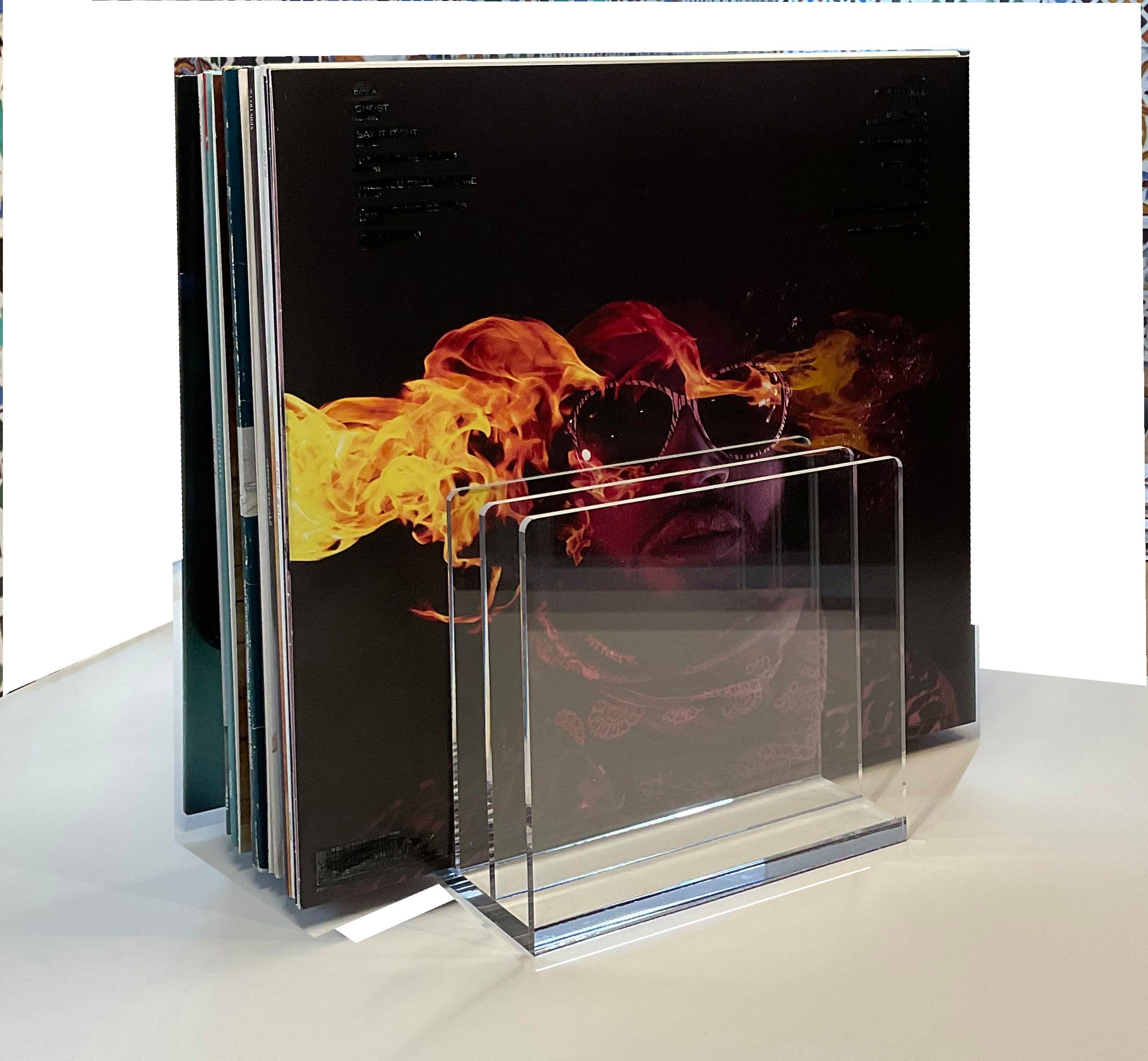 Cubix Aufbewahrungsbox Cubix Schallplattenständer Vinyl