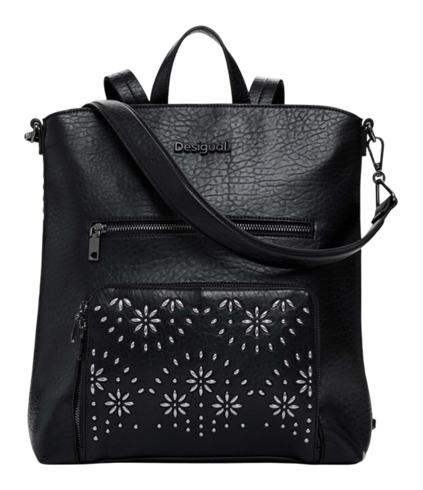 Desigual Rucksack Metal Dandelion Preto Backpack günstig online kaufen