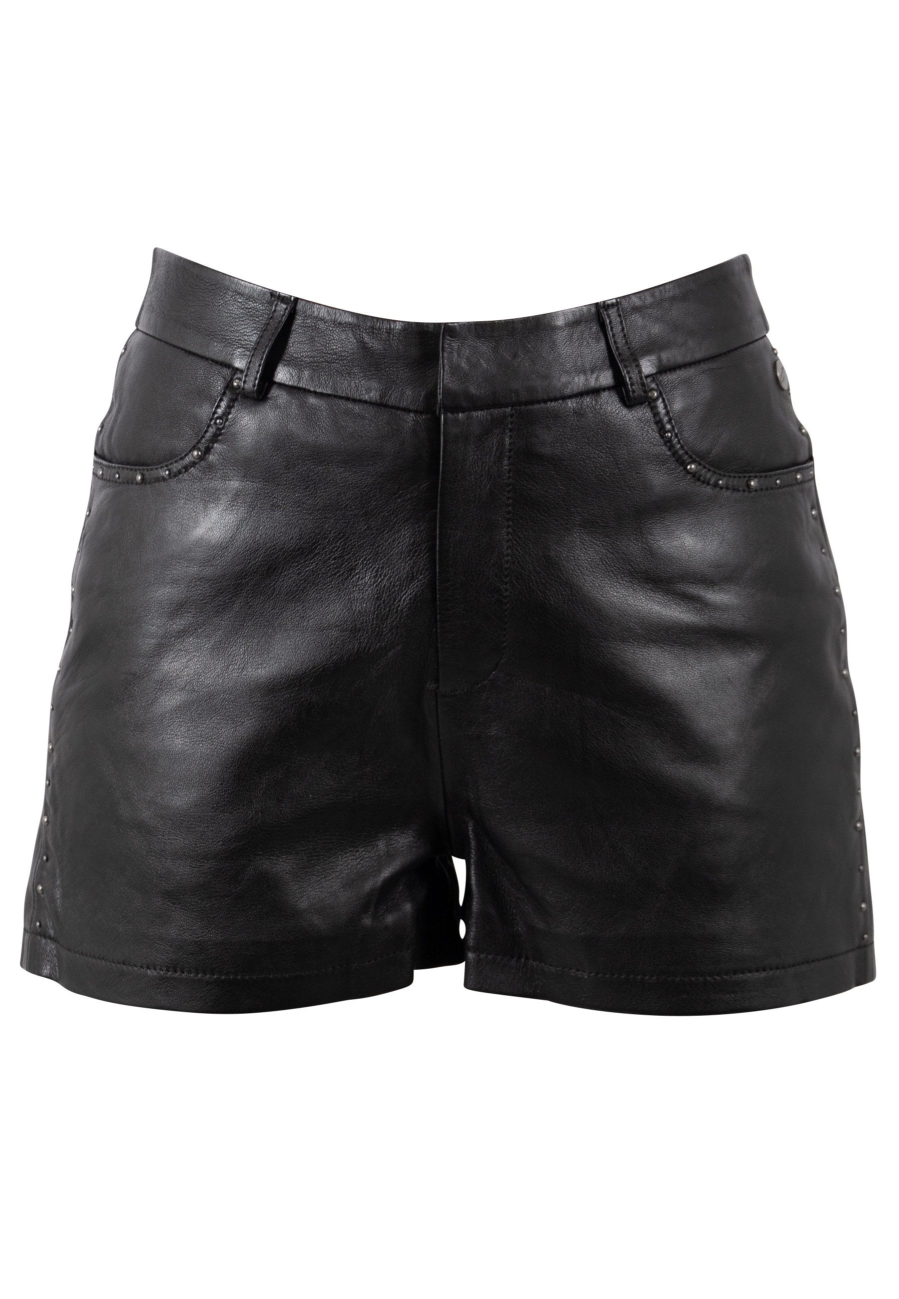 Mauritius Shorts MWLuneth aus Leder gefertigt