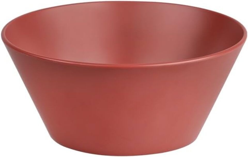 KESPER® Obstschale Obst- & Salatschale, Maße: Ø 14,5 x H: 6,4 cm, Farbe: Rot, (1-tlg)