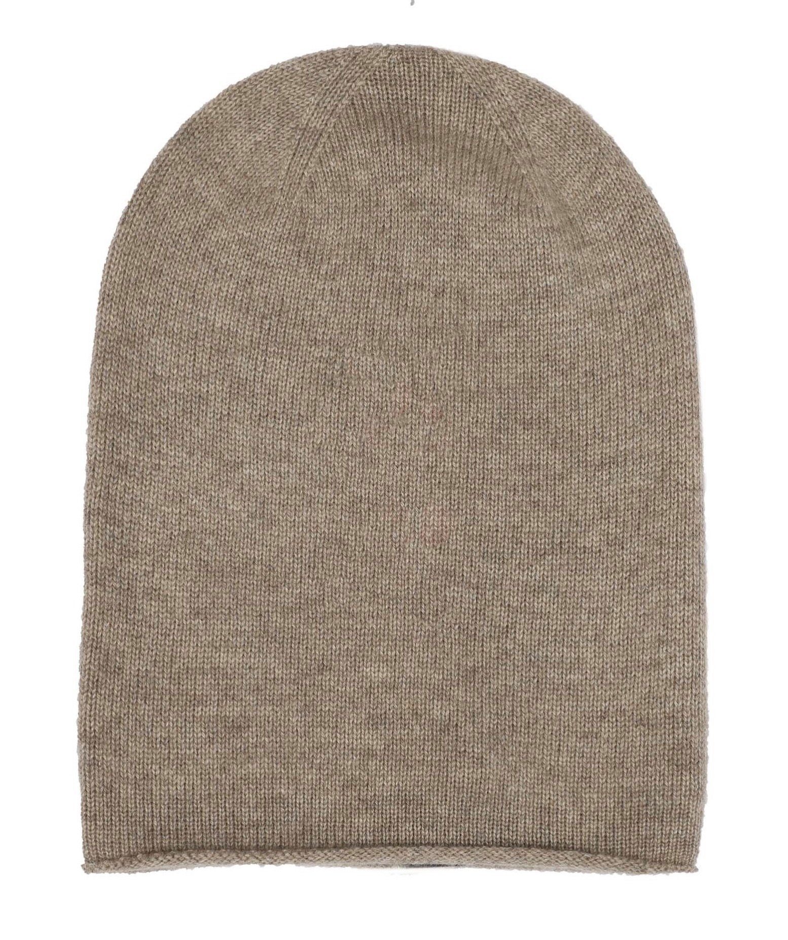 Zwillingsherz Strickmütze Zwillingsherz Mütze Beanie aus 100 % Kaschmir  Unifarben