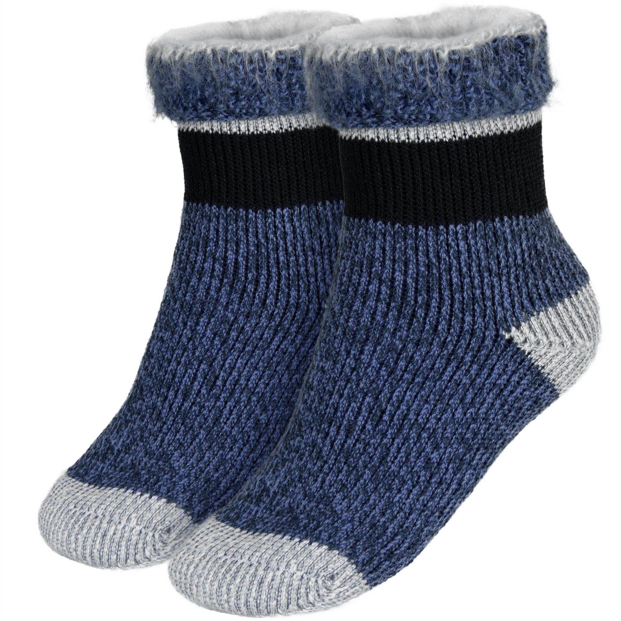 Thermosocken Flauschige Kinder Kuschelsocken mit TOG-Wert 2.3