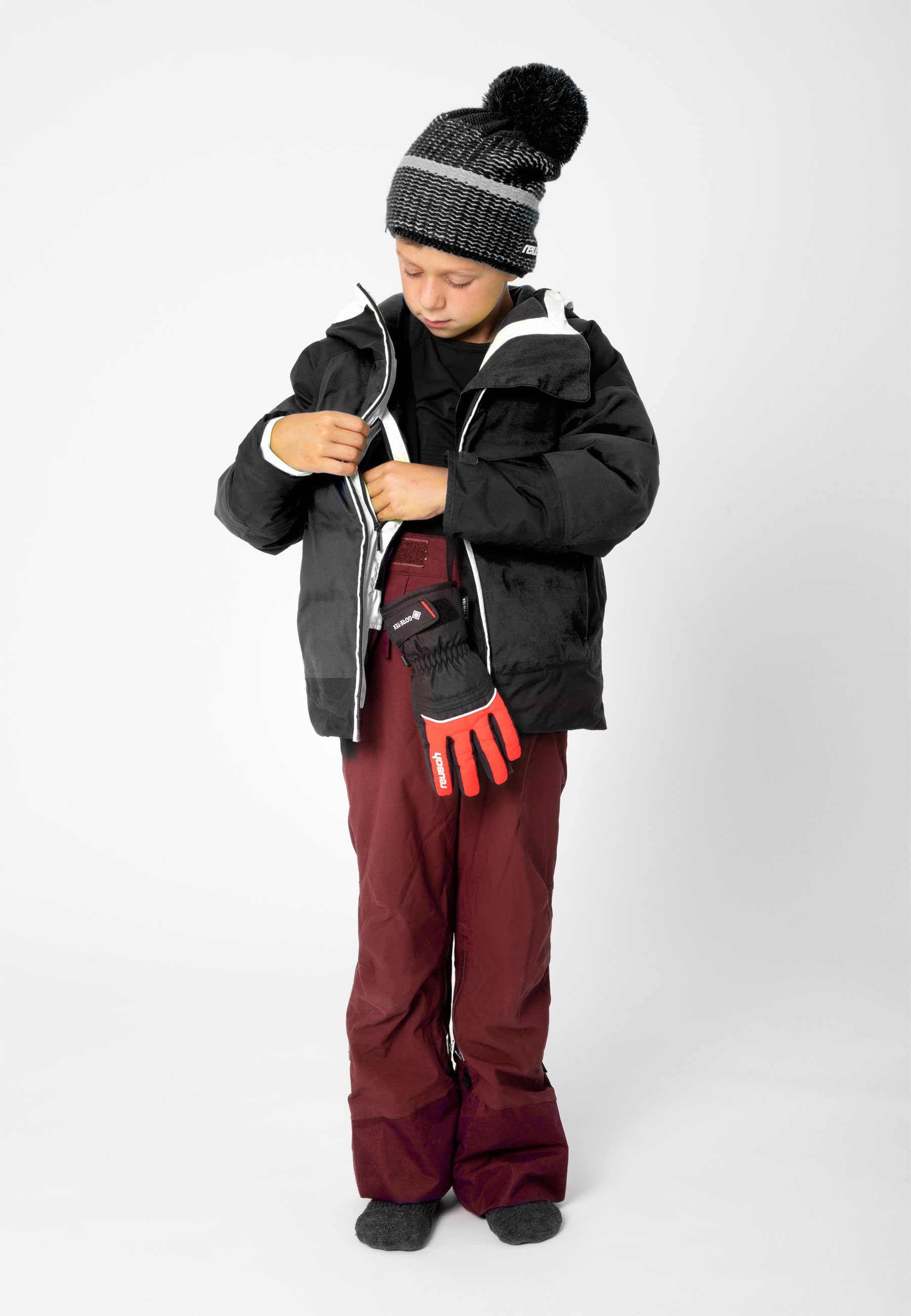 Reusch Skihandschuhe Teddy GORE-TEX mit wasserdichter Funktionsmembran