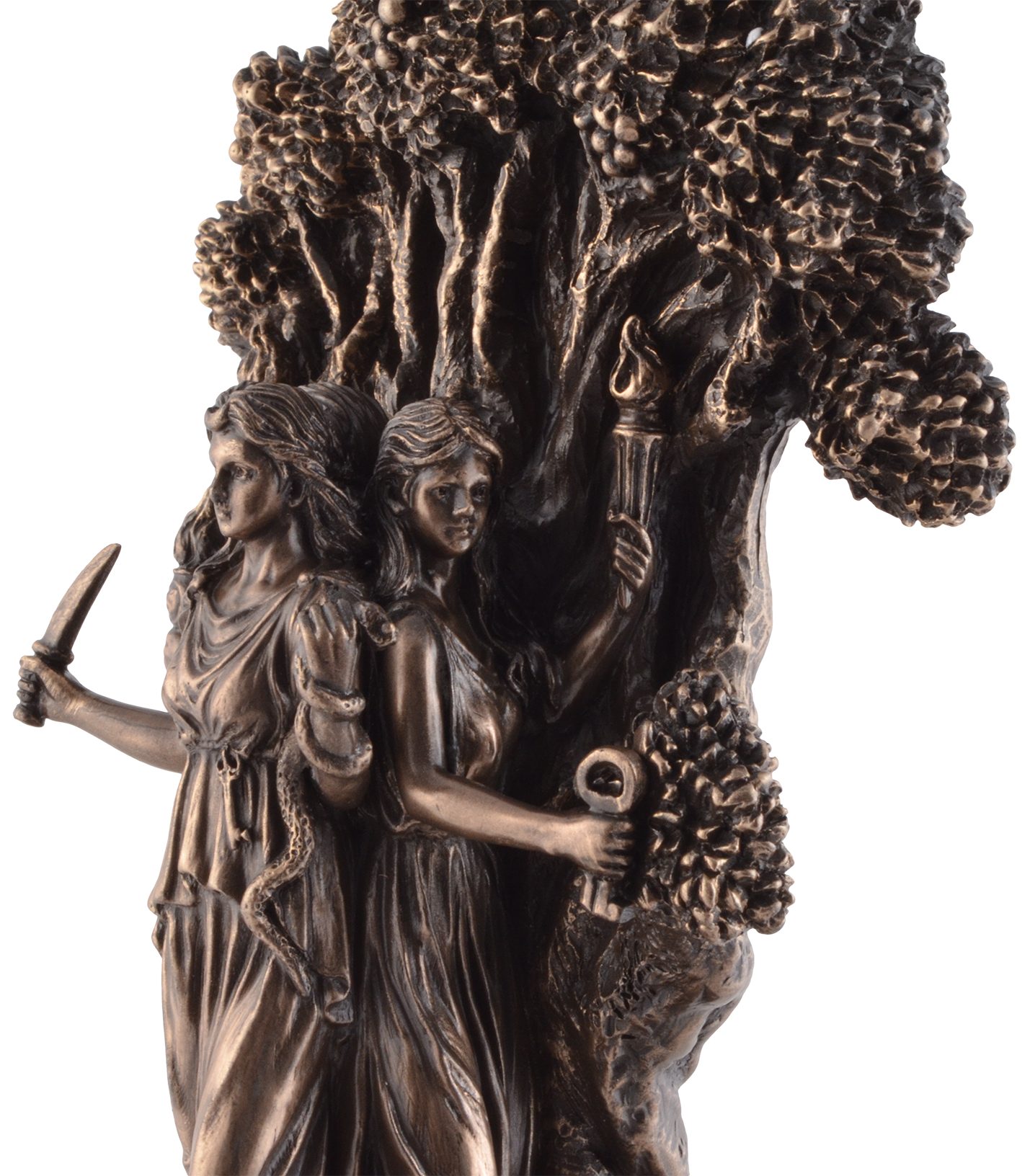 Veronese, bronziert Keltische - bronziert, Hekate Vogler by Gmbh Dekofigur Dreifaltigkeitsgöttin Kunststein, Veronese by direct