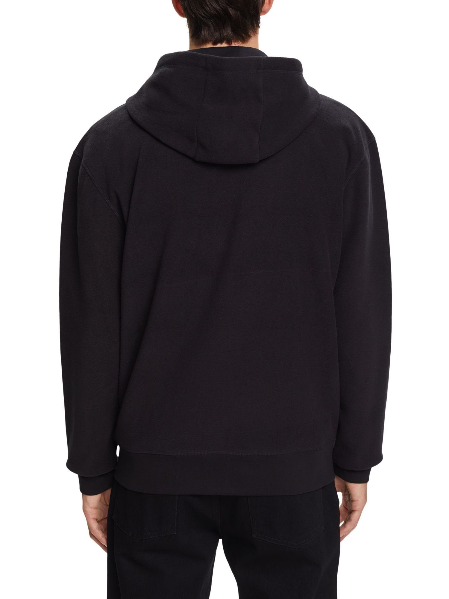 BLACK mit Sweatshirt Esprit Kapuze Fleece-Sweatshirt (1-tlg)