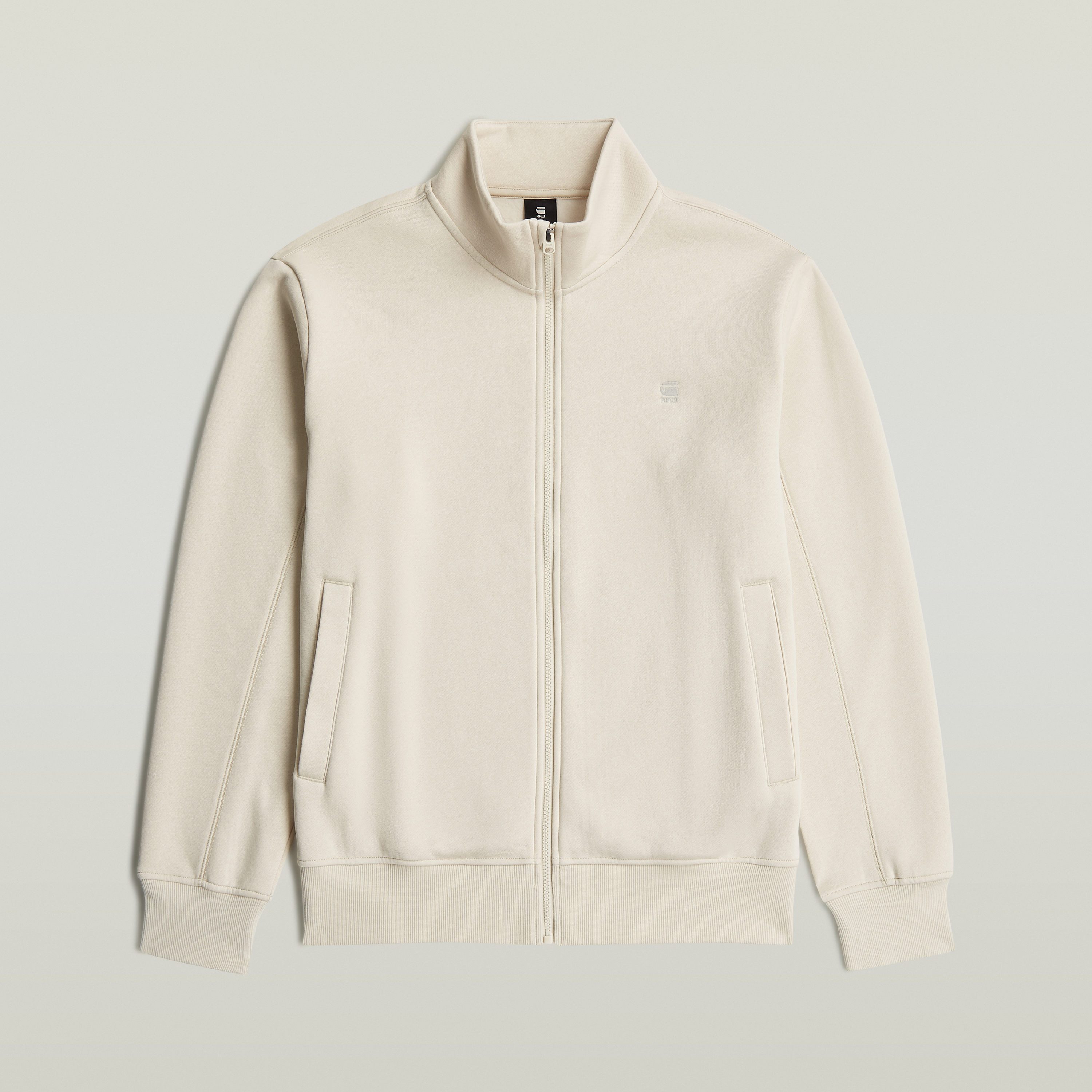 G-STAR Sweatjacke mit Logostickerei auf der Brust