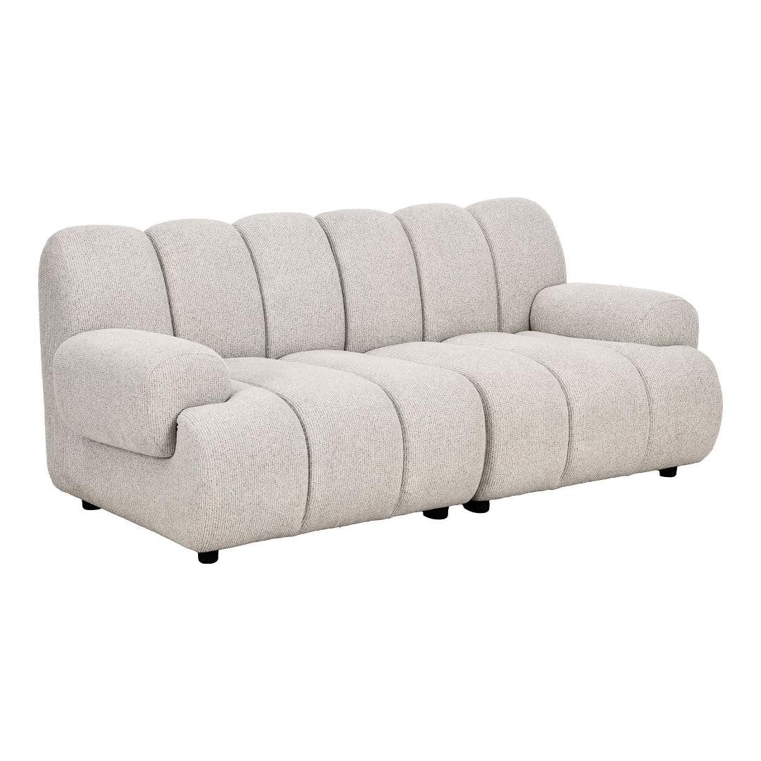 House Nordic Sofa Karin Modulsofa 2,5 Pers. sandfarben.