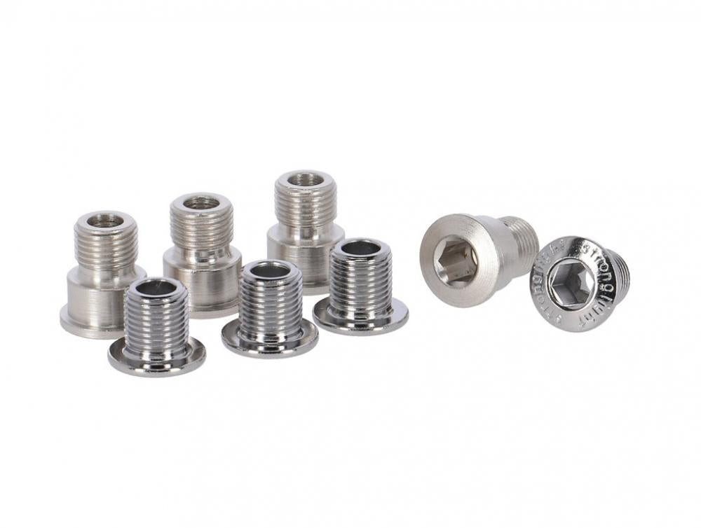 Kettenschaltung Stronglight Kettenblattschrauben Satz MTB 4Arm für Shimano XTR M980