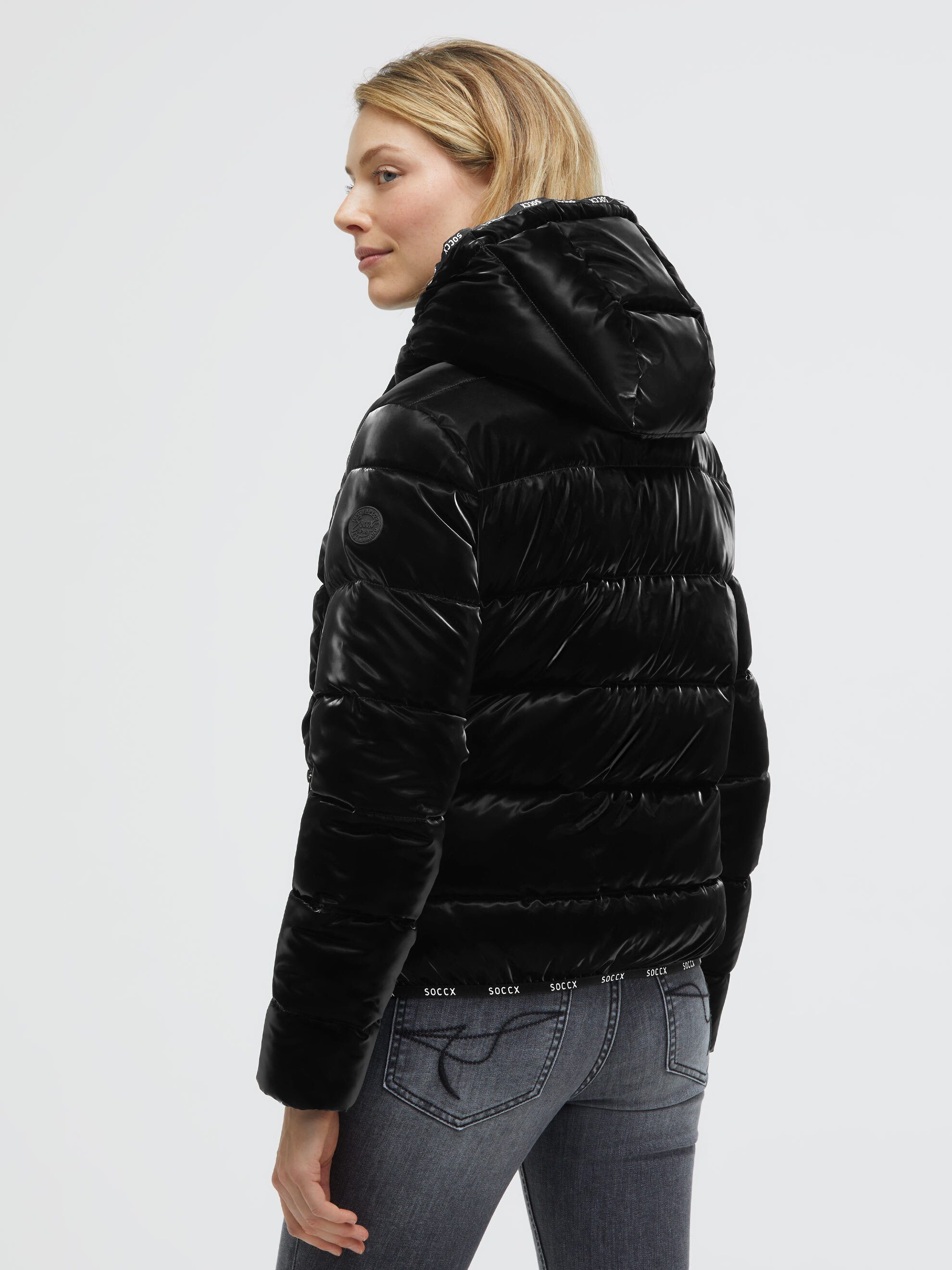 SOCCX Winterjacke mit Reißverschluss an den Einschubtaschen – Bild 5 von 5