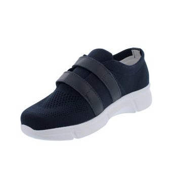 BERKEMANN Alinda Sneaker, ComfortKnit (Strick), navy, blue, Weite H-I 5120-013 Klettschuh