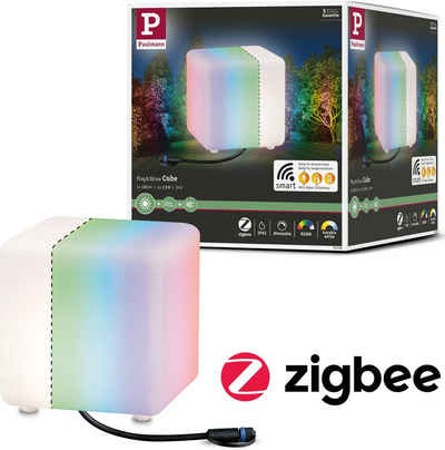 Paulmann LED Würfel »Outdoor Plug & Shine Lichtobjekt Cube«, IP67 RGBW 24V ZigBee