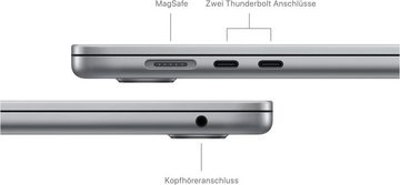 Apple MacBook Air 15" Notebook (38,91 cm/15,3 Zoll, Apple M3, 10-Core CPU, 1000 GB SSD)