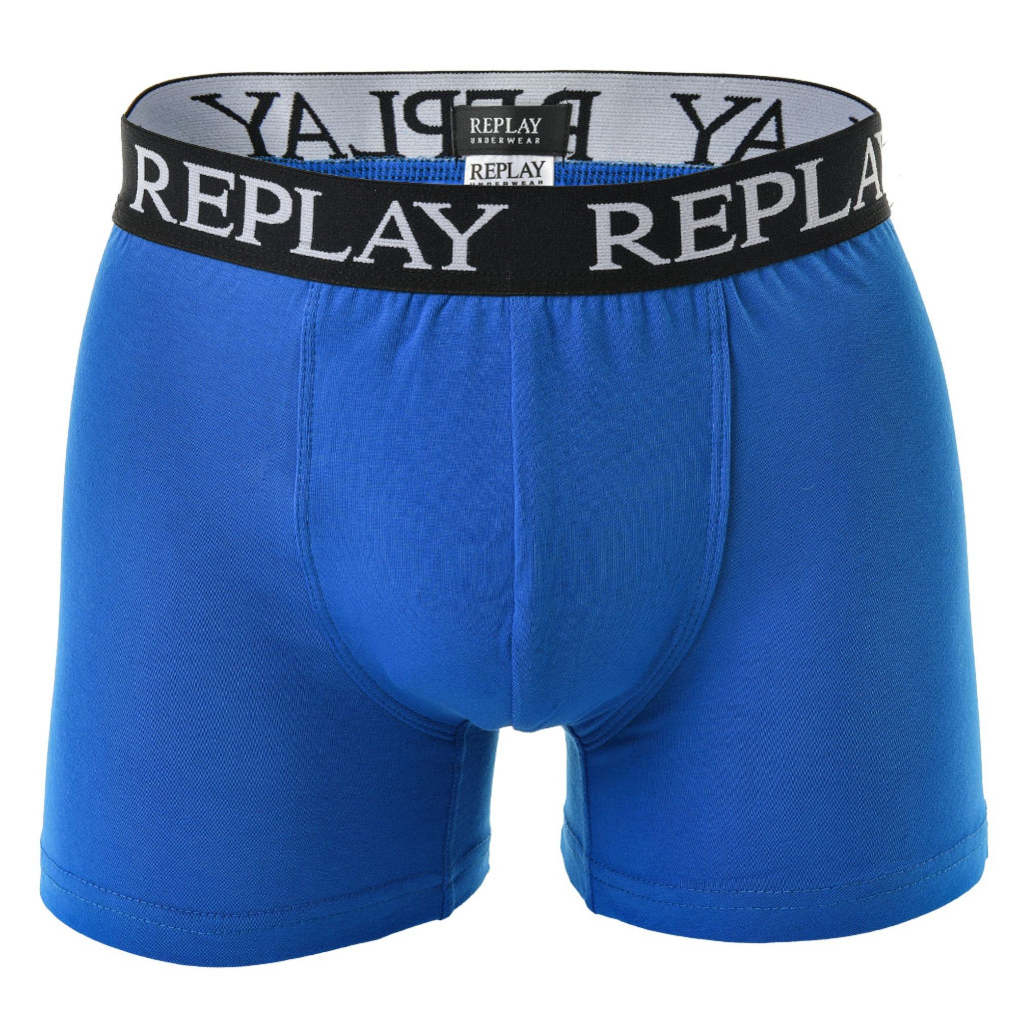Replay Boxer Herren Boxershort 4er Pack Baumwolle (Packung, 4er Pack)