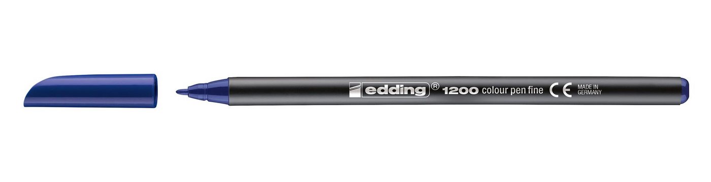 Thumbnail - edding Malstift Edding Fasermaler fein 1200 blau