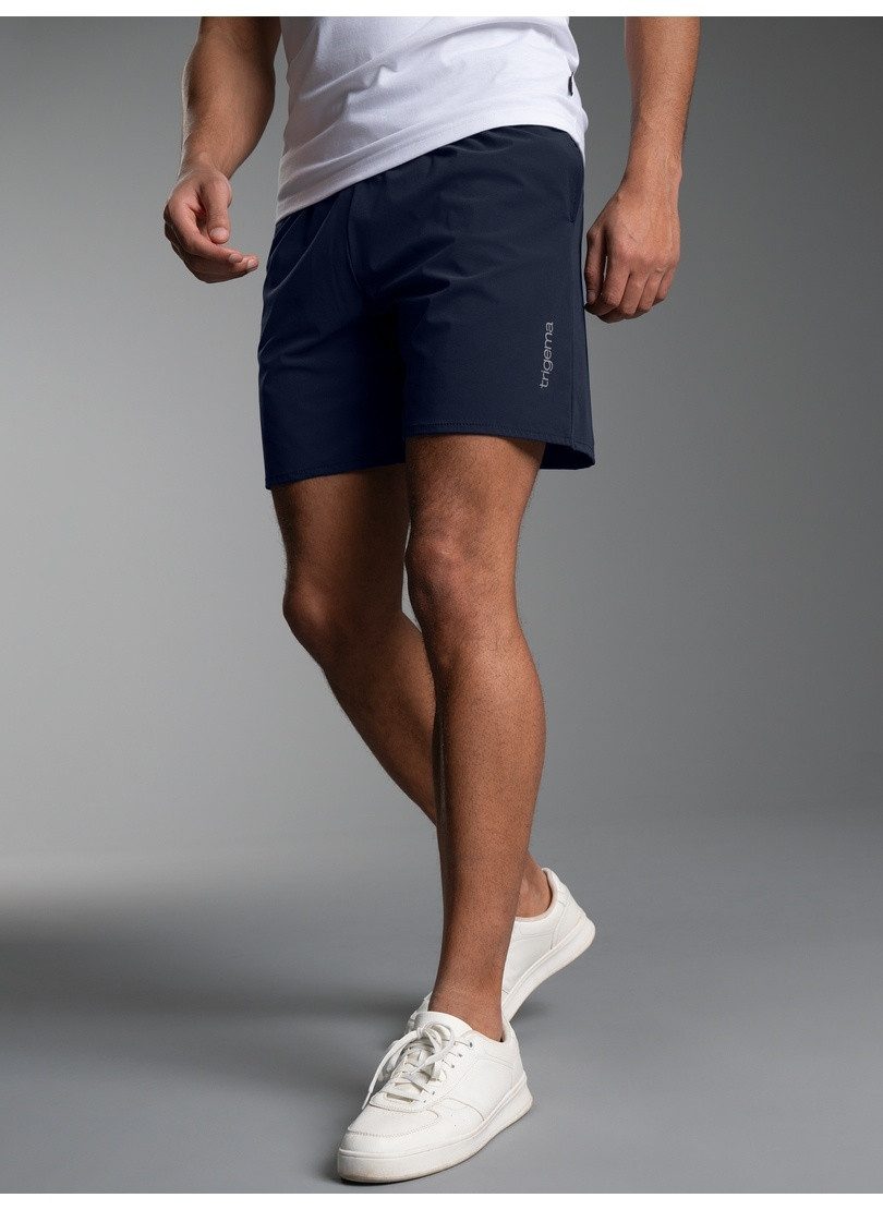 Trigema Jerseyhose TRIGEMA Sport-Shorts mit Innenslip aus Netz (1-tlg)