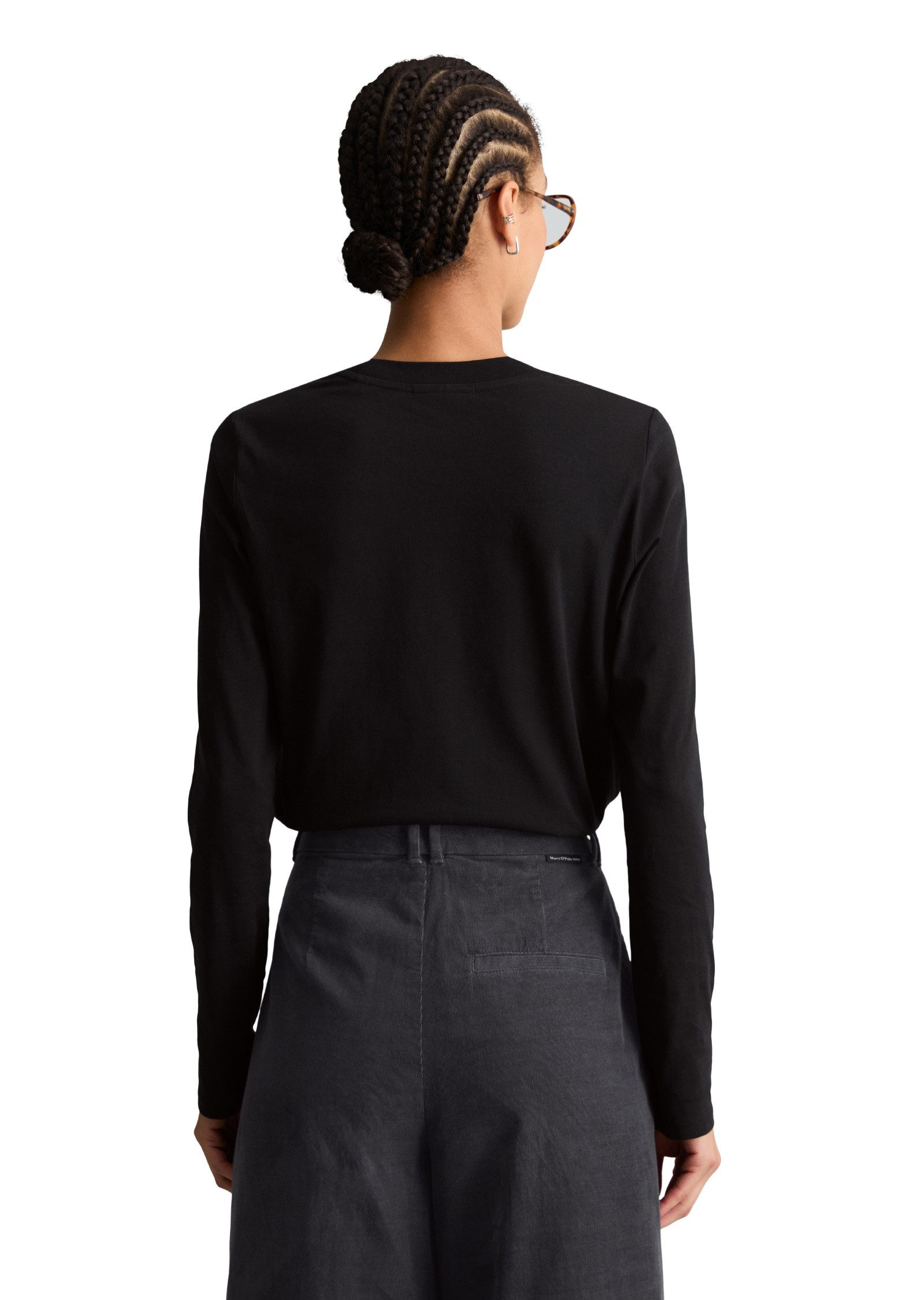 Marc O'Polo DENIM Langarmshirt aus Organic Cotton