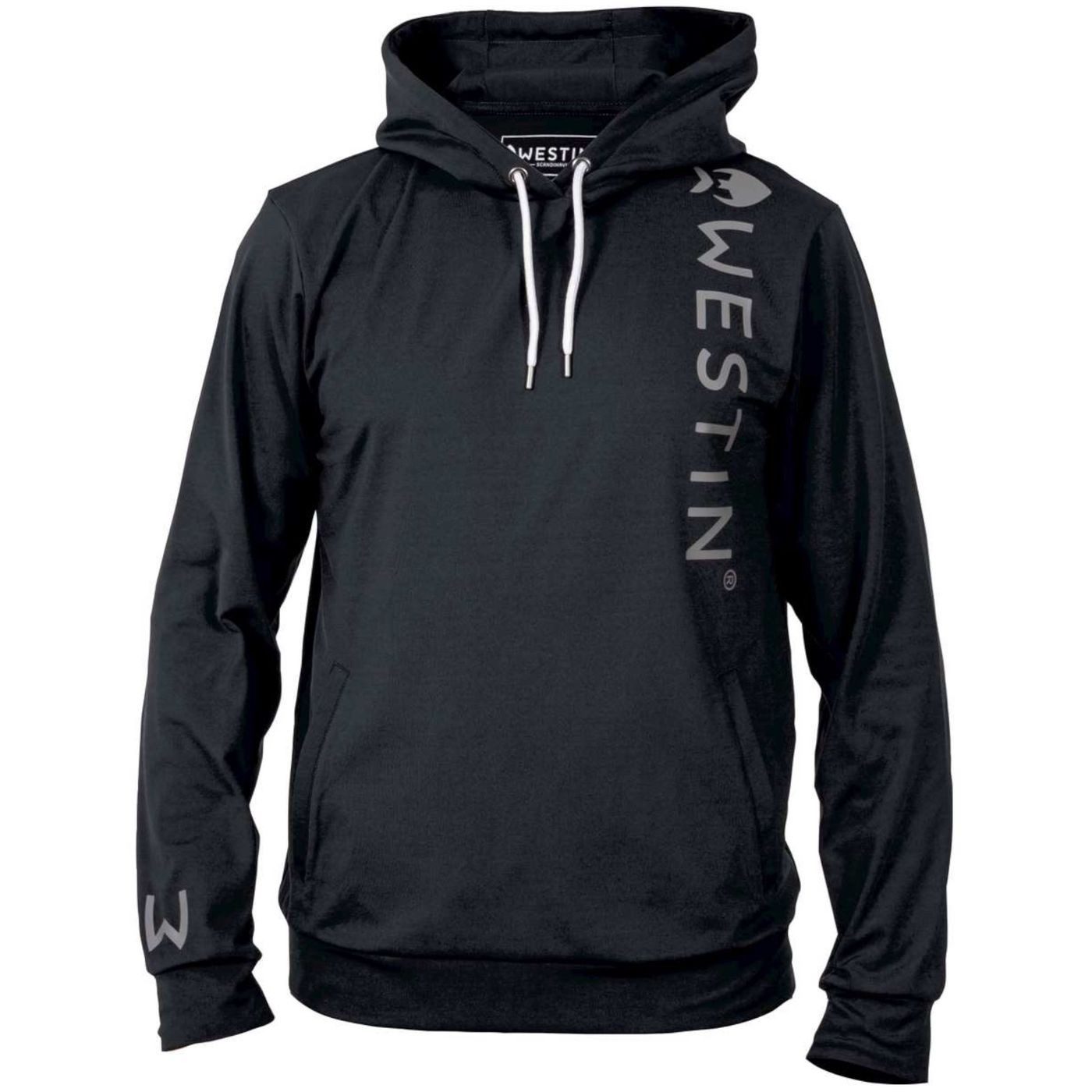 WESTIN Kapuzenpullover Westin Vertical Tech Hoodie Black - Angelpullover günstig online kaufen
