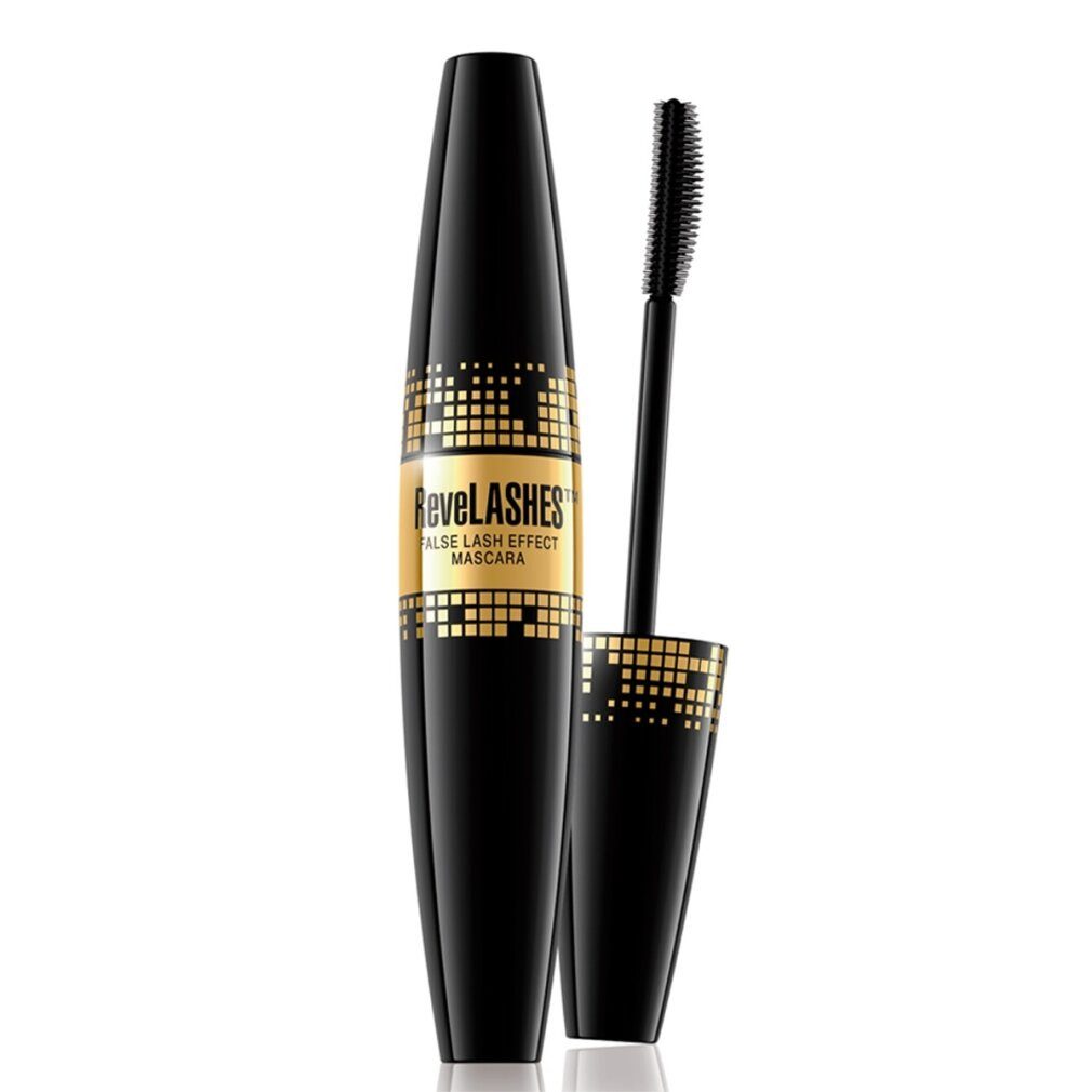 Eveline Cosmetics Mascara EVELINE Revel Lashes Falsche Wimpern Effekt Mascara Tiefschwarz 10ml
