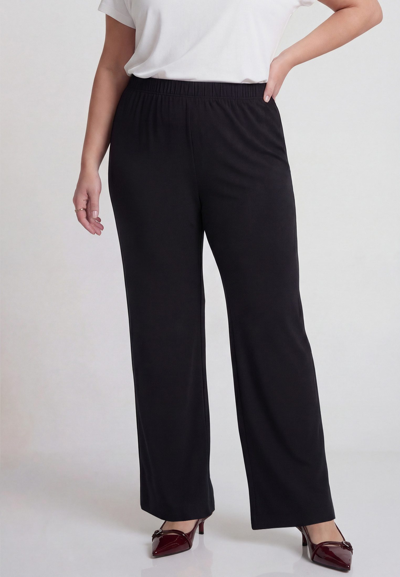 Bootcuthose Damen Hose lockere Passform
