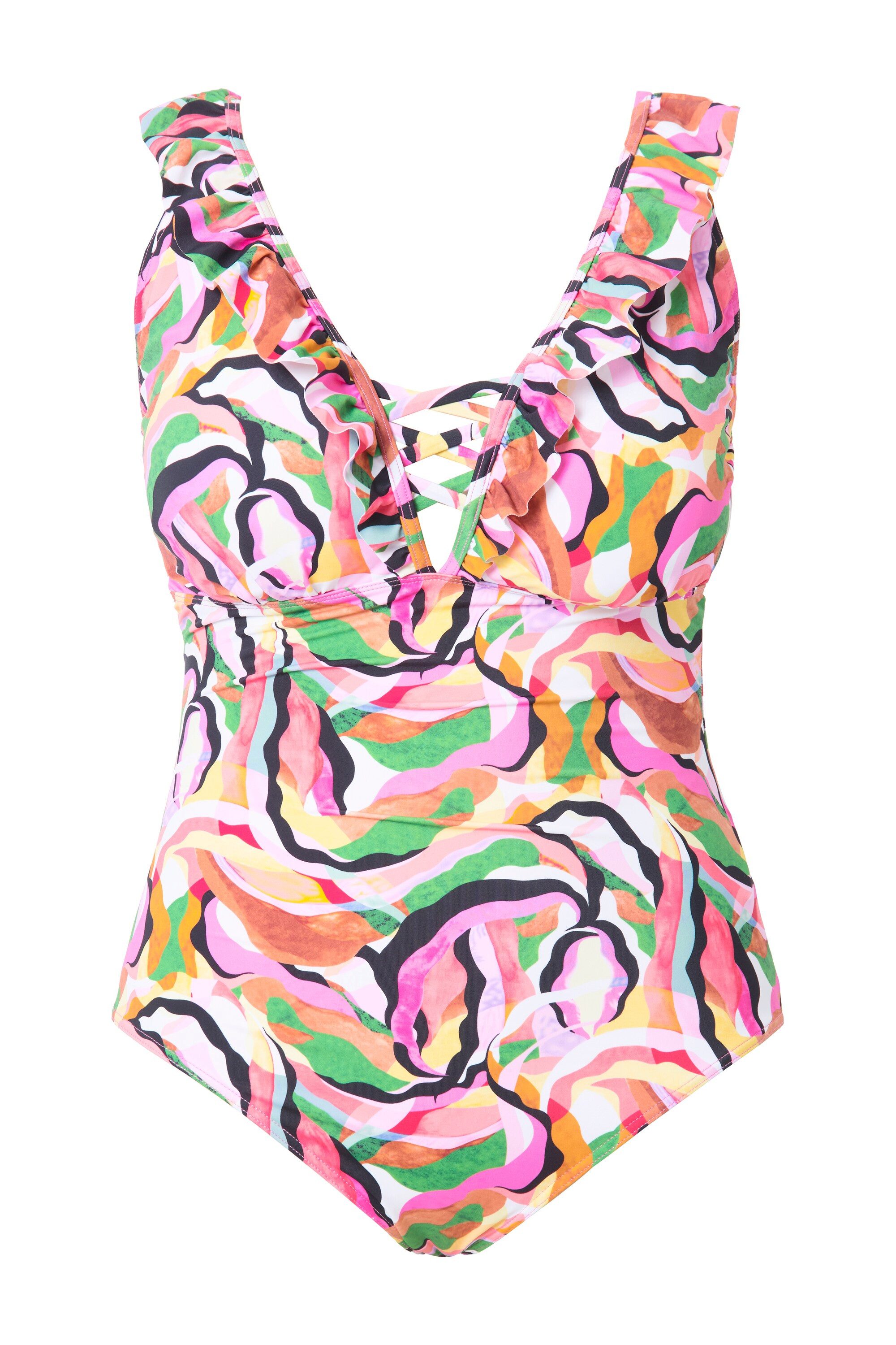 Studio Untold Badeanzug Badeanzug Softcups Rüsche Shaping günstig online kaufen