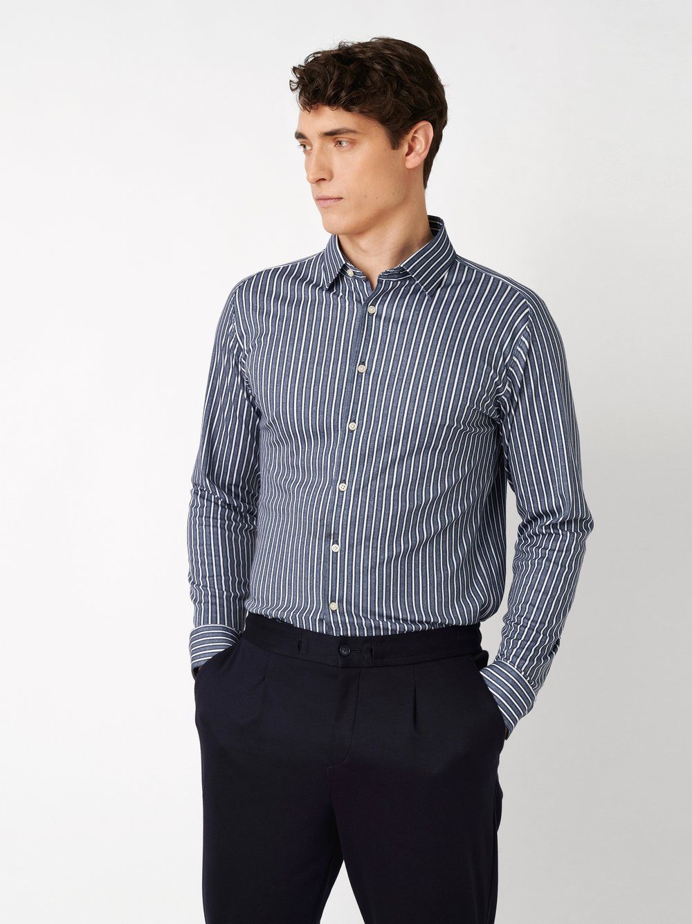 Langarmhemd Jersey Casual Kent