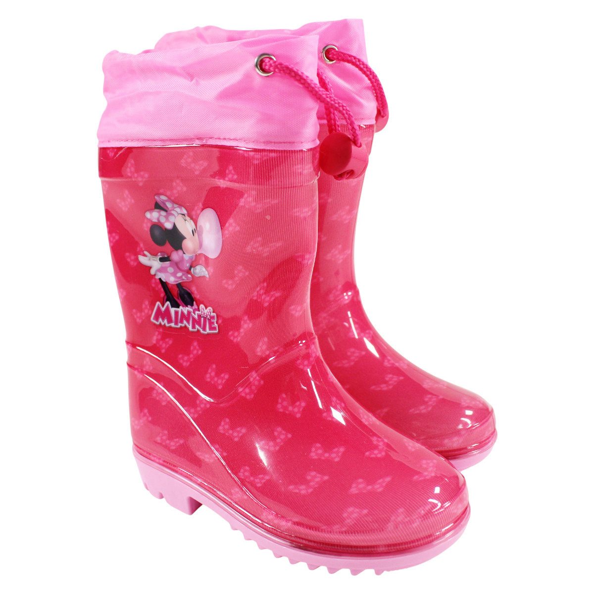 Disney Minnie Maus Kinder Mädchen Stiefel Regenstiefel Gr. 24-32 Stiefel