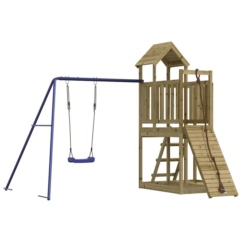 vidaXL Spielturm Spielturm Imprägniertes Kiefernholz