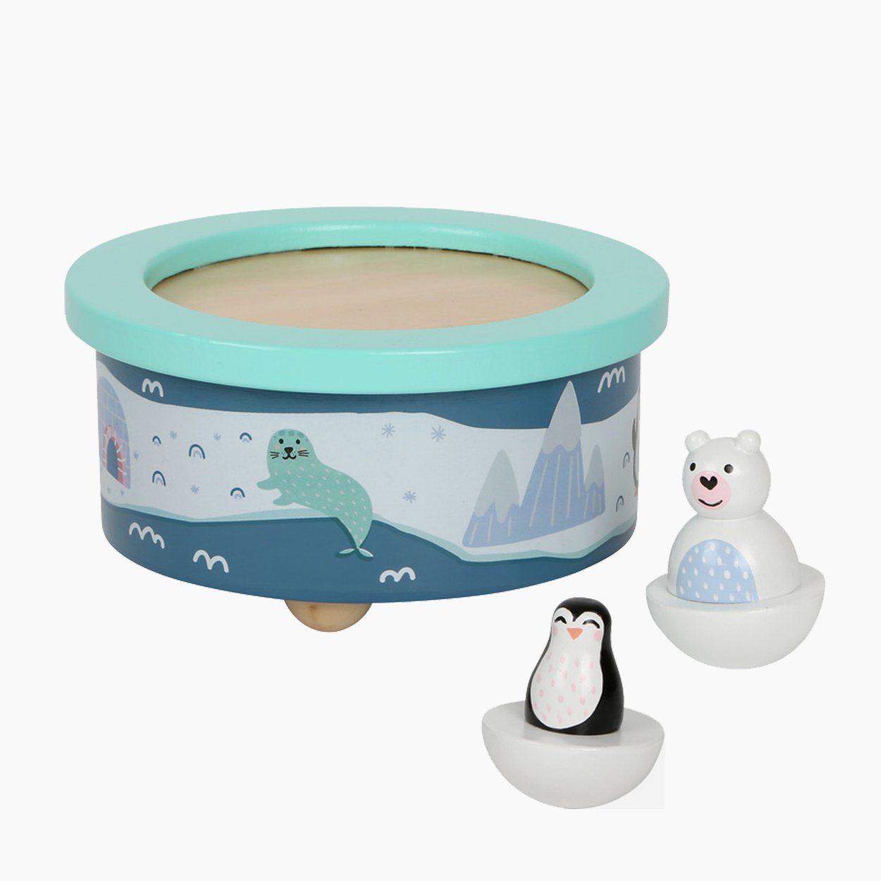 Small Foot Spieluhr Spieluhr Arktis, (Packung, 3-tlg), nicht nur ein Traumbegleiter