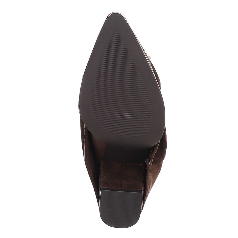 Ital-Design Elegante Stiefel mit hochwertigem Material und bequemem Design High-Heel-Stiefel – Bild 3 von 5