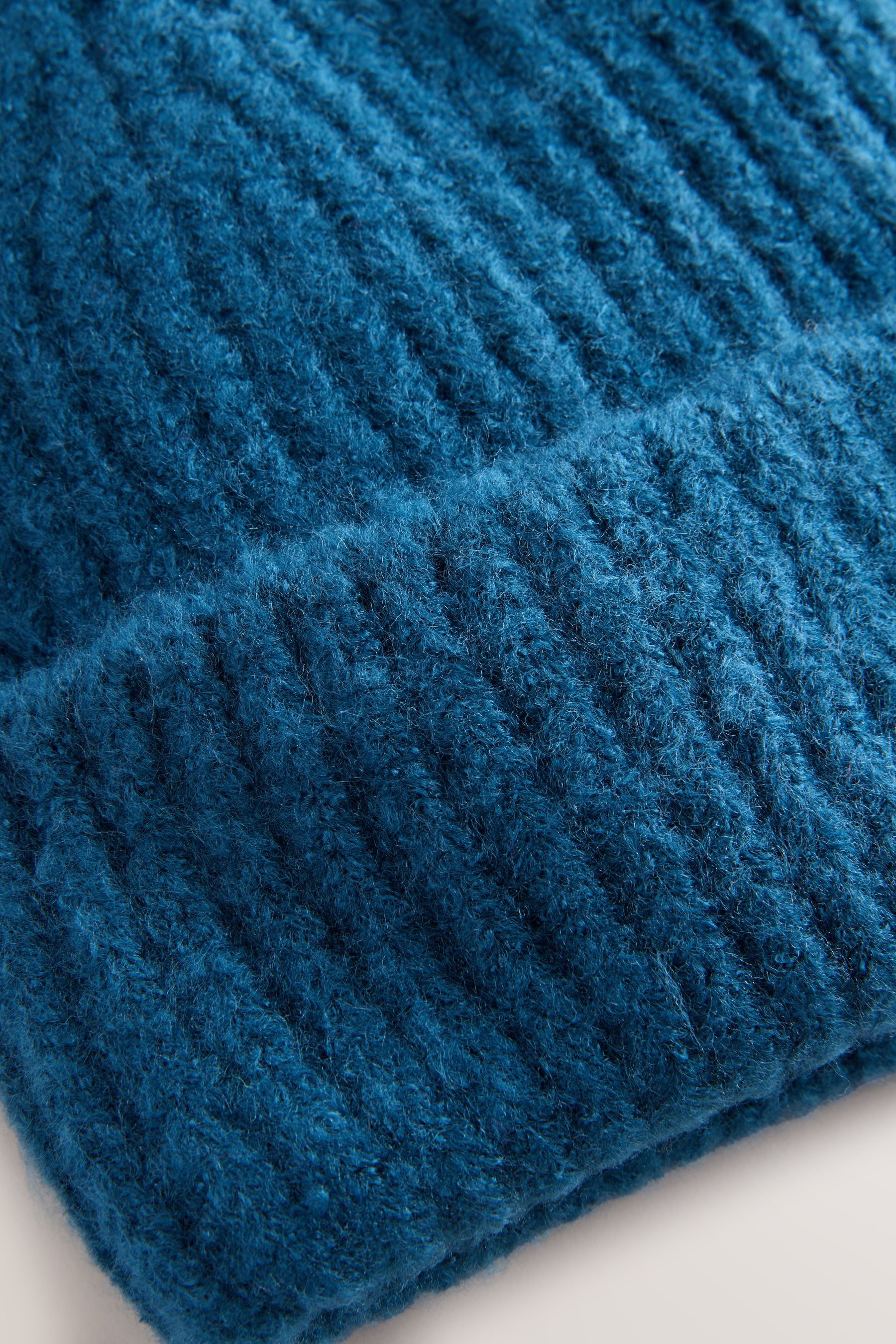 Next Beanie Breit gerippte Strickmütze (1-St) günstig online kaufen