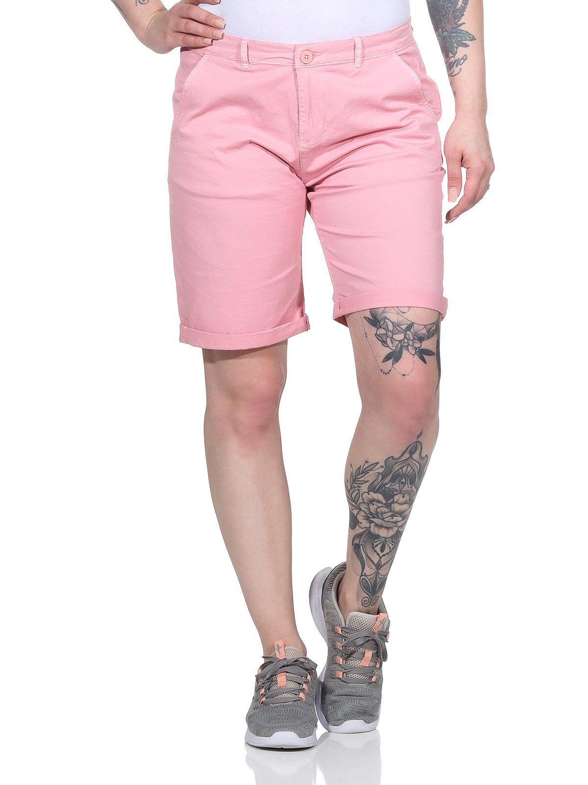 Geographical Norway Bermudas Geographical Norway Damen Bermuda 4048 L/42 Pink