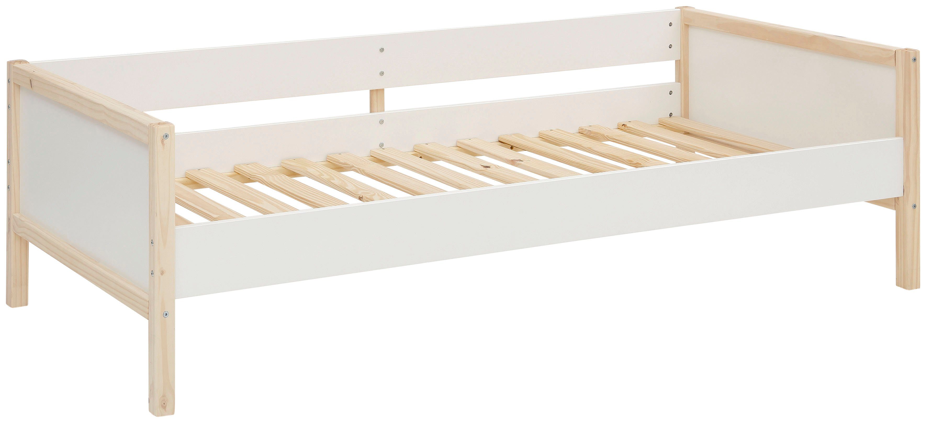 OTTO home Daybett Janne, Kiefernholz, in verschiedenen Farbvarianten, Liegefläche 90x200 cm