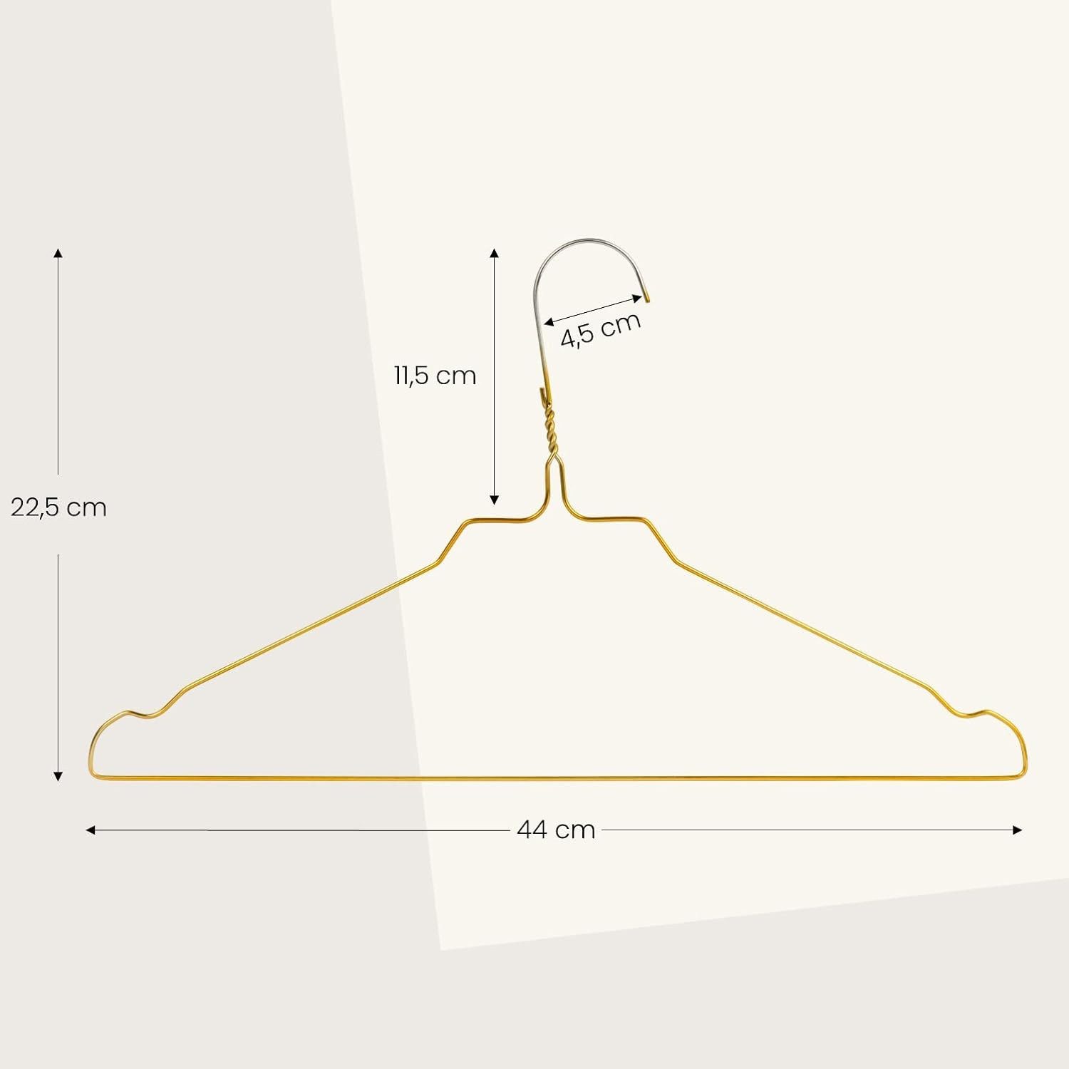 RSR Hangers Kleiderbügel Drahtbügel Drahtkleiderbügel Metall Hemdenbügel Bl günstig online kaufen