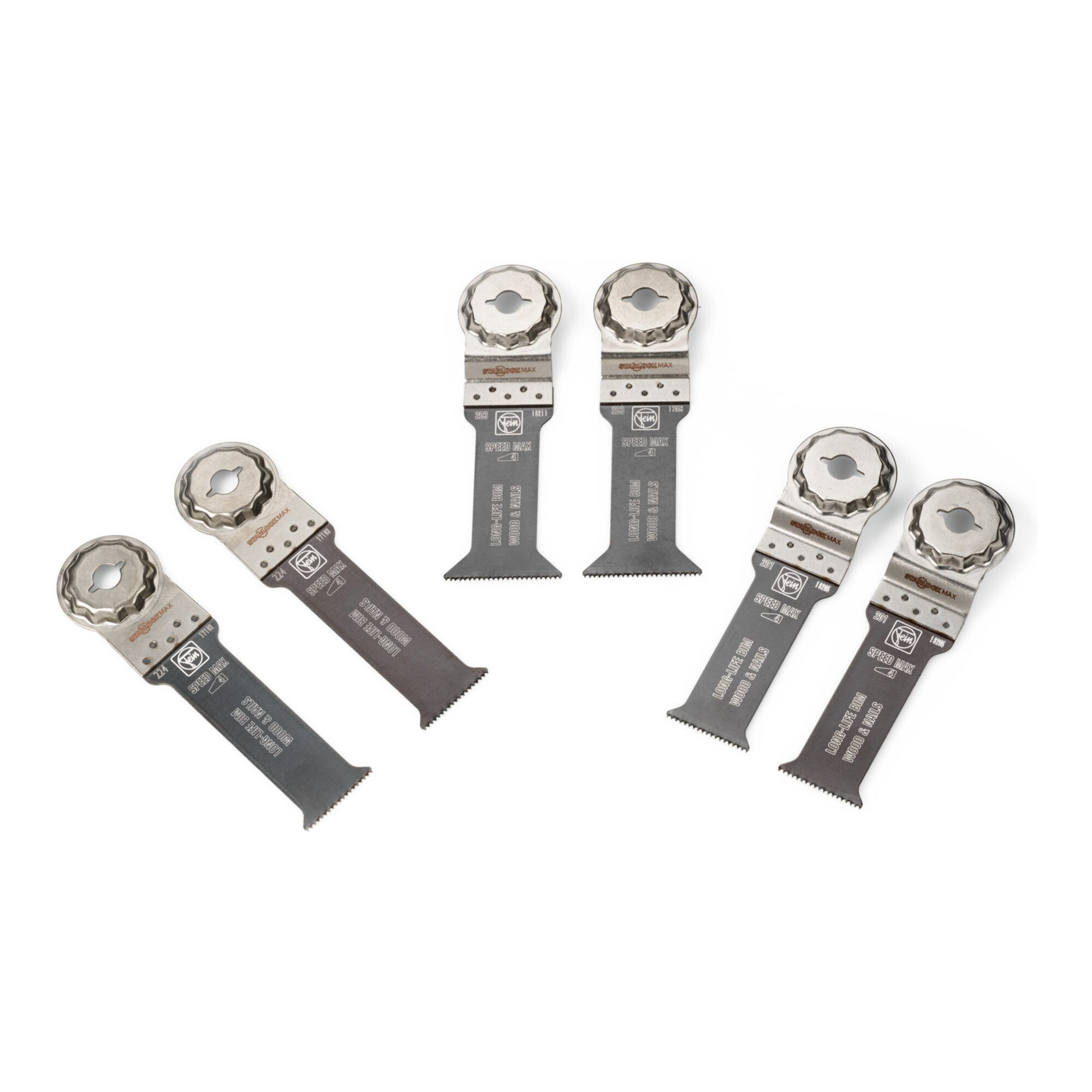 Fein Multitool Fein Best of E-Cut Starlock Max WOOD METAL 6-teilig