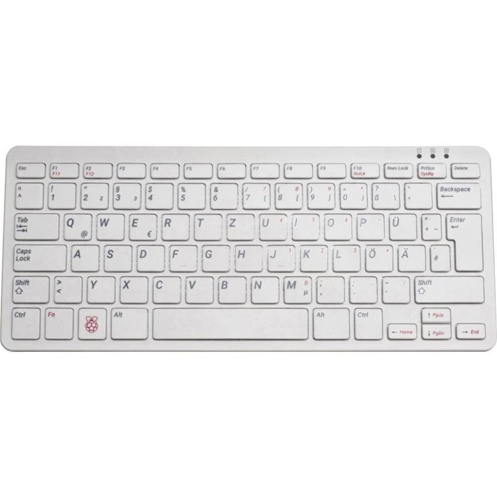 Raspberry Pi Tastatur mit USB Hub (Tastaturlayout: US-Englisch, QWERTY SC0167 Tastatur (USB-Hub)