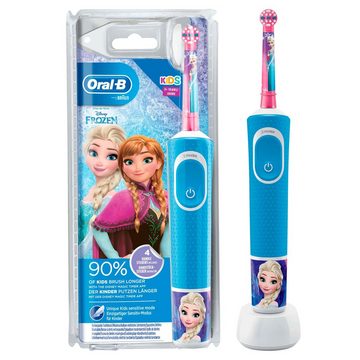 Oral-B Elektrische Kinderzahnbürste Frozen Elektrische, Aufsteckbürsten: 1 St., für Kinder ab 3 Jahren