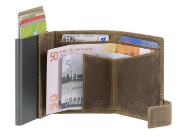 SecWal Kartenetui SW2, Kartenbörse, Minibörse, Kartenetui Alucase, RFID Schutz und Münzfach