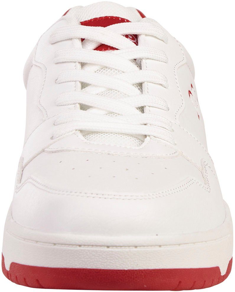 Sneaker Kappa weiß-rot