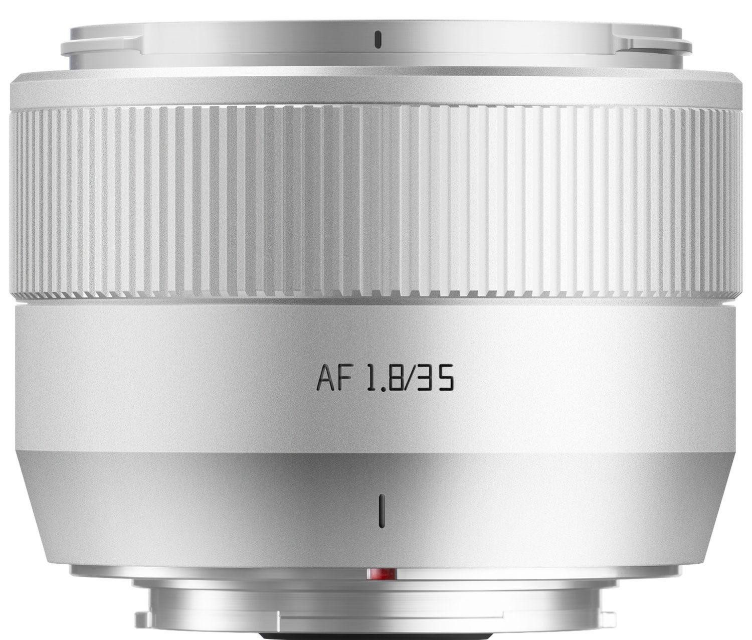 TTArtisan AF 35mm f1,8 II für Fuji X silber Objektiv