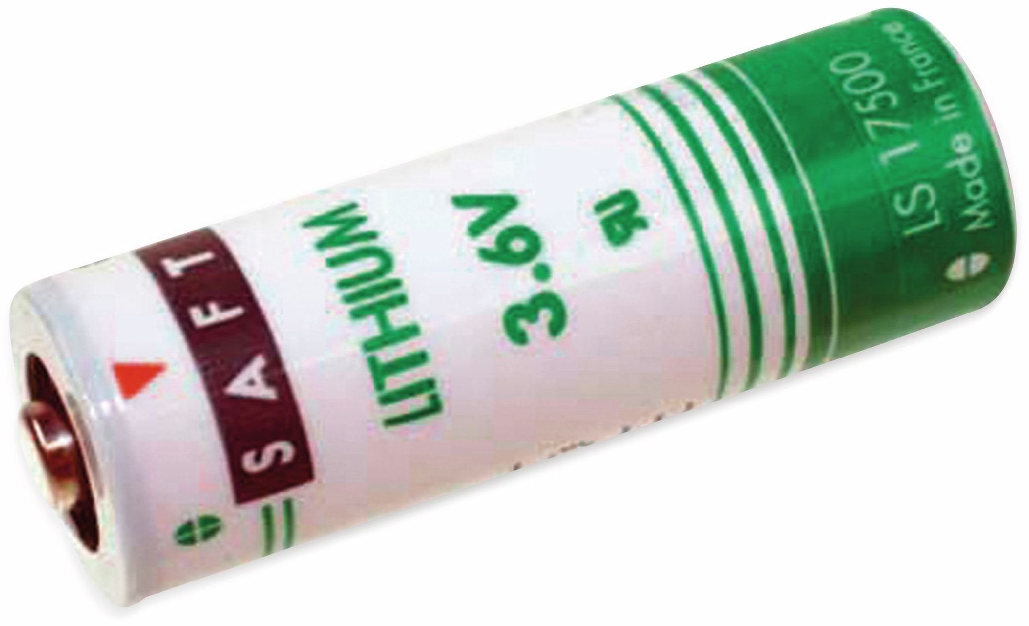 Saft SAFT Lithium-Batterie LS 17500, A-Zelle, 3,6 V- Batterie