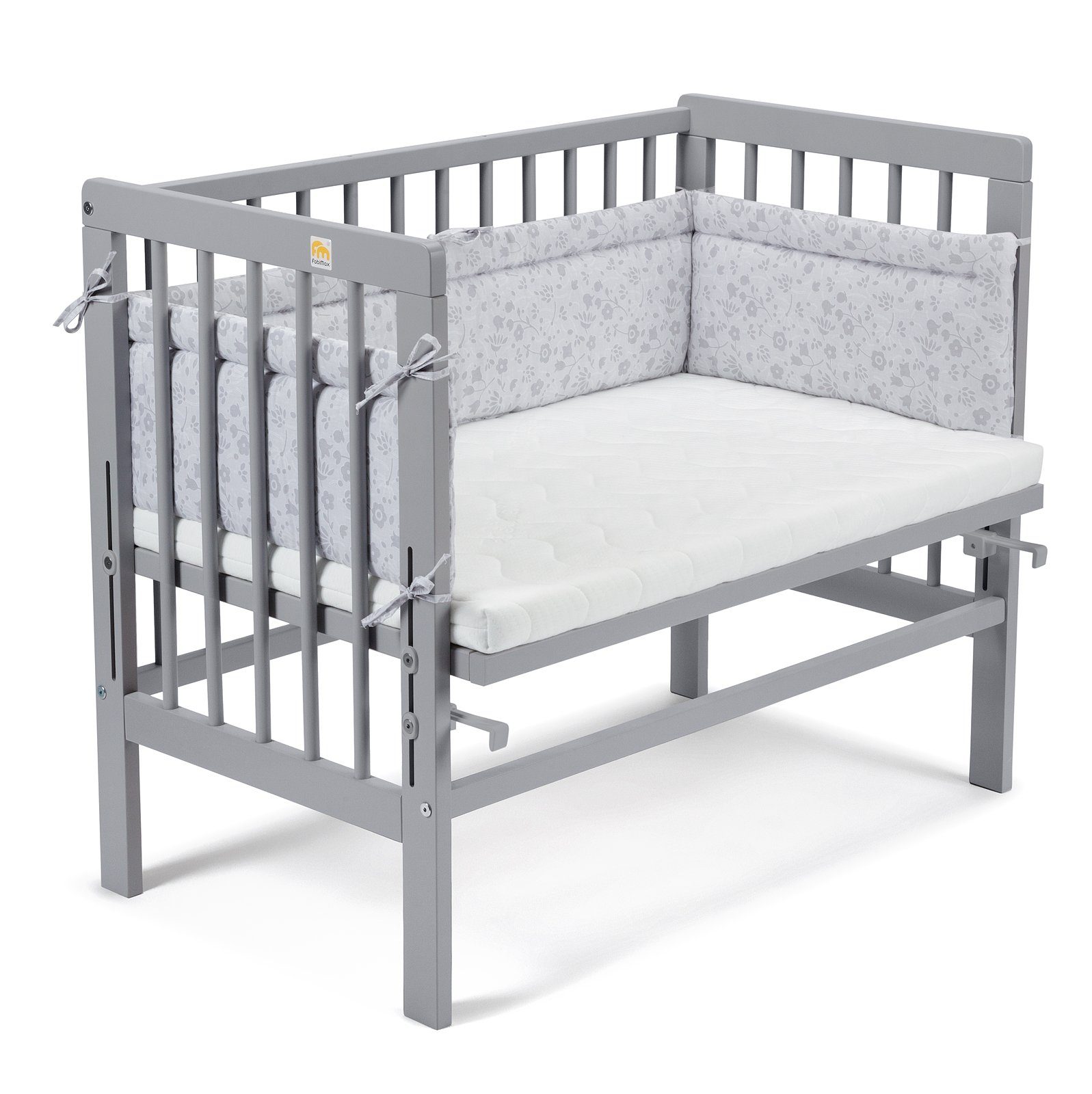 Beistellbett Basic grau