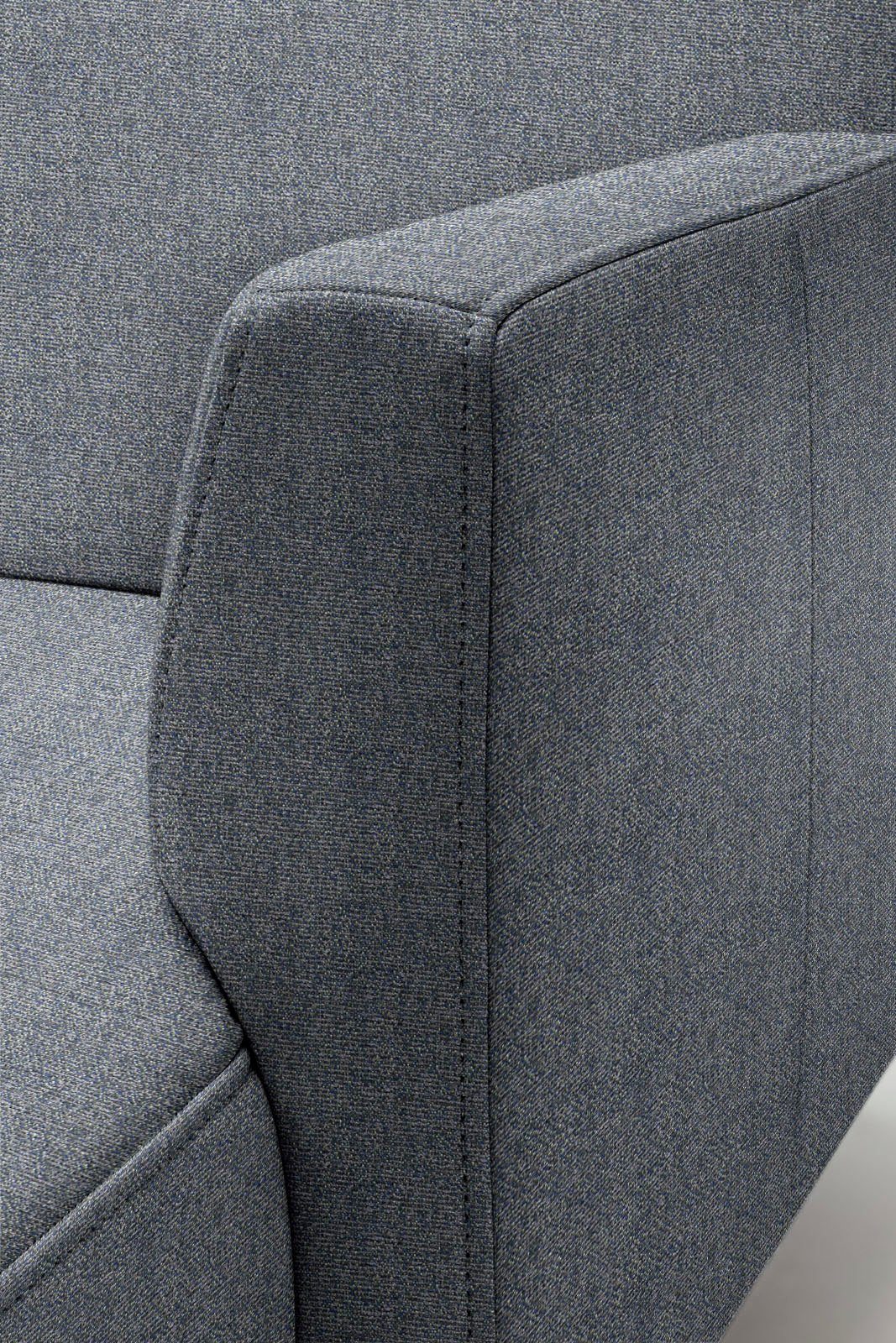 cm hs.446, Breite Optik, in sofa hülsta schwereloser minimalistischer, Ecksofa 296