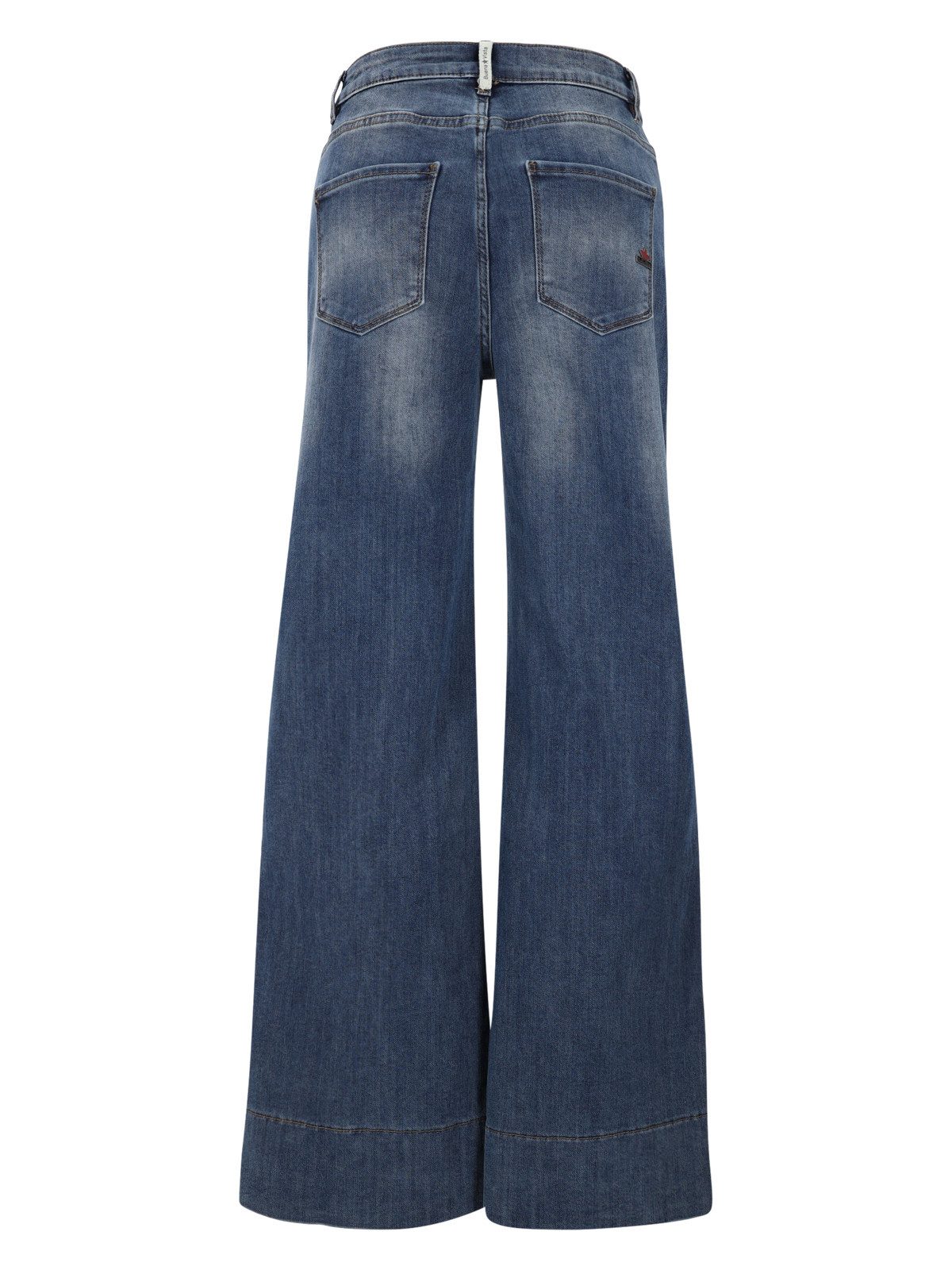 Buena Vista Weite Jeans ? Wide Leg Jeans Damen ? verwaschene Stretch Denim günstig online kaufen