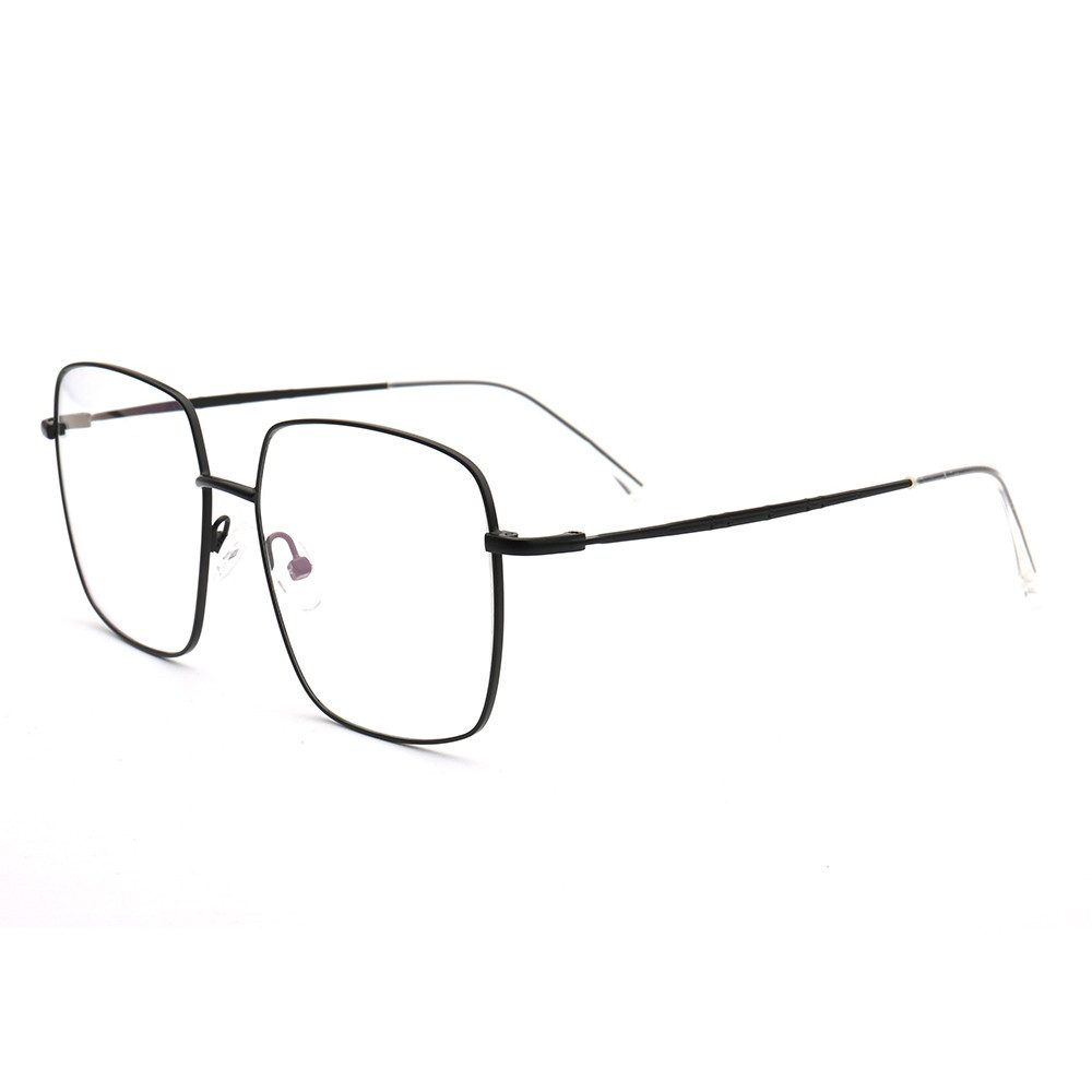 PACIEA Lesebrille Metallbrille Rechteckig Oversize Blaulichtfilter Damen