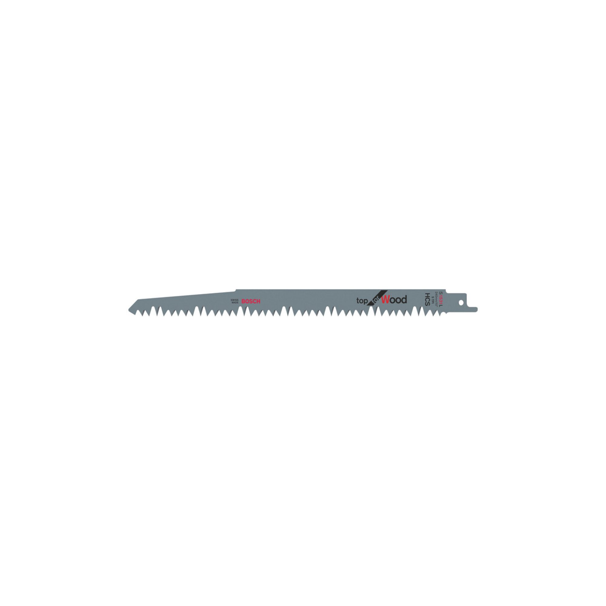 Bosch Professional Säbelsägeblatt Bosch Säbelsägeblatt S 1531 L, Top for Wood 25 Stk