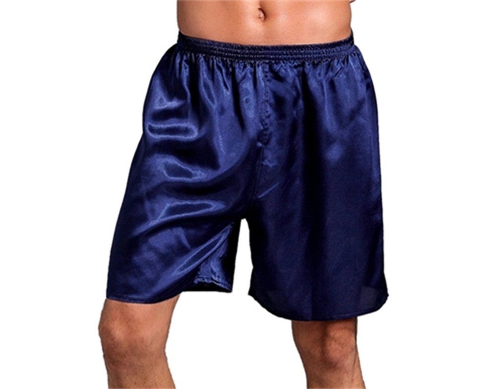Shorts Pyjama-Hose Herren Menswear ManKle Kurze M-XL,Shorts, blau