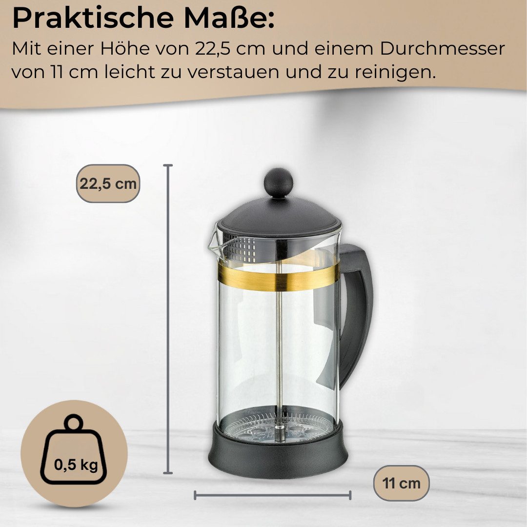 Cilio Kaffeebereiter, 1l Kaffeekanne