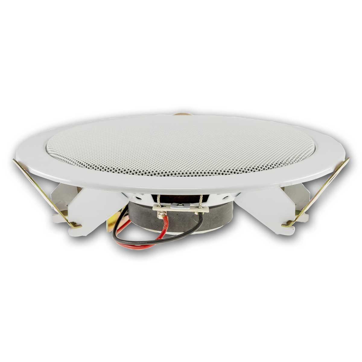 ChiliTec Einbaulautsprecher CTE-18w, weiß Ø 179mm, 80W Einbaulautsprecher