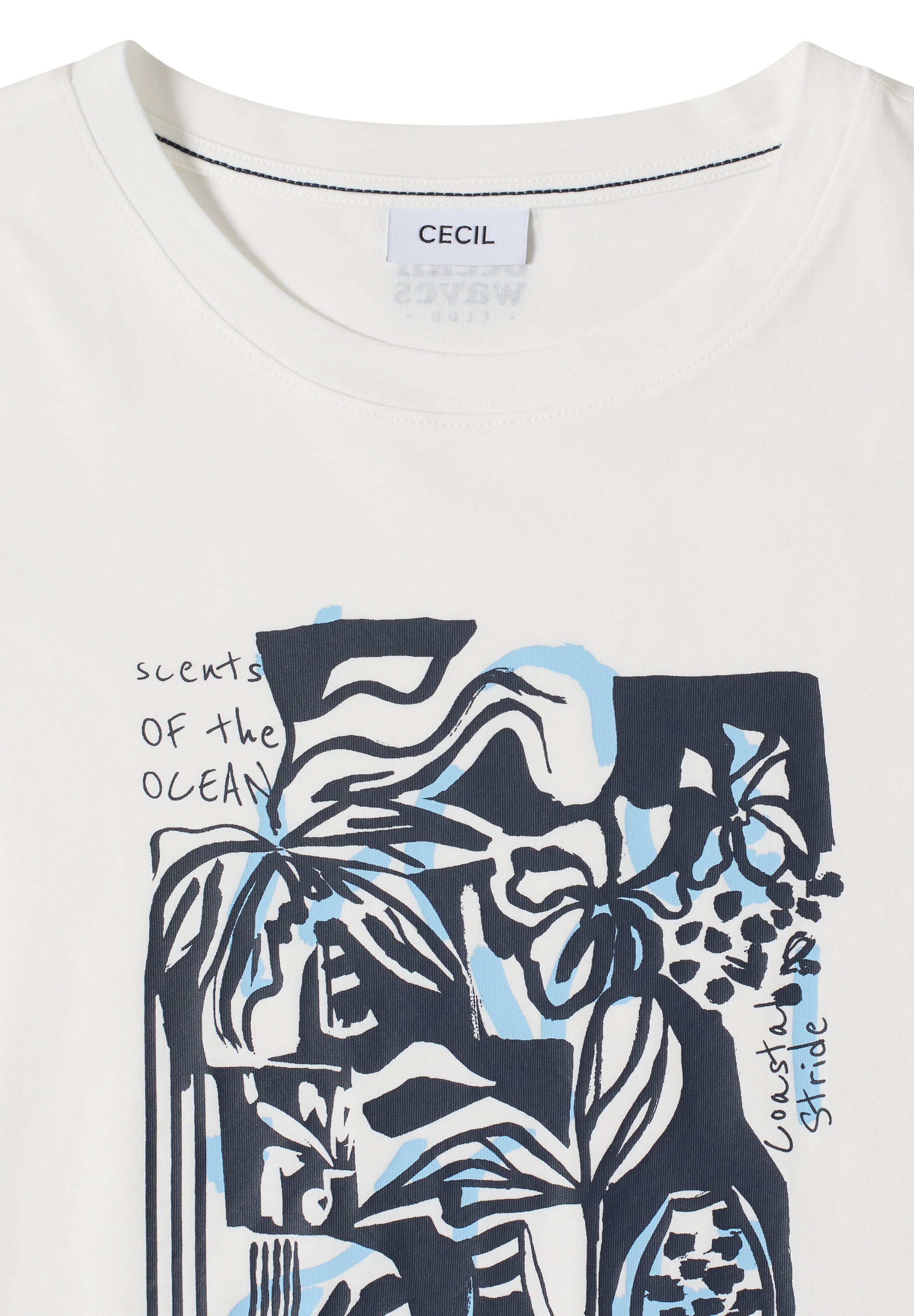CECIL T-Shirt Style Lea mit Print